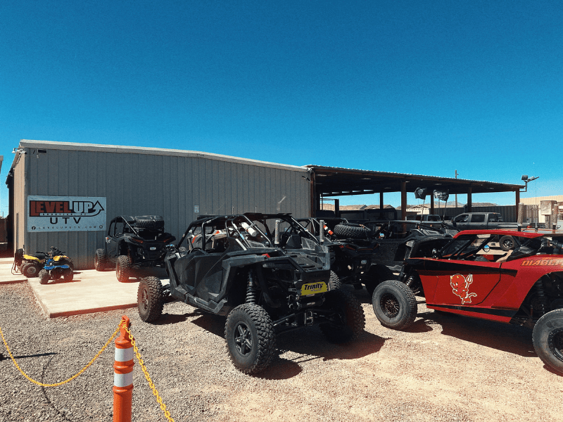 “Level Up UTV & Jet Ski shop in Goodyear AZ customizing Jet ski Can-Am & RZR for off-road builds