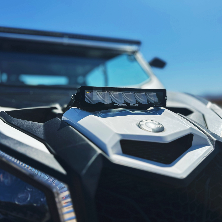 Level Up UTV - Triple R LED Lights installed on CanAM 